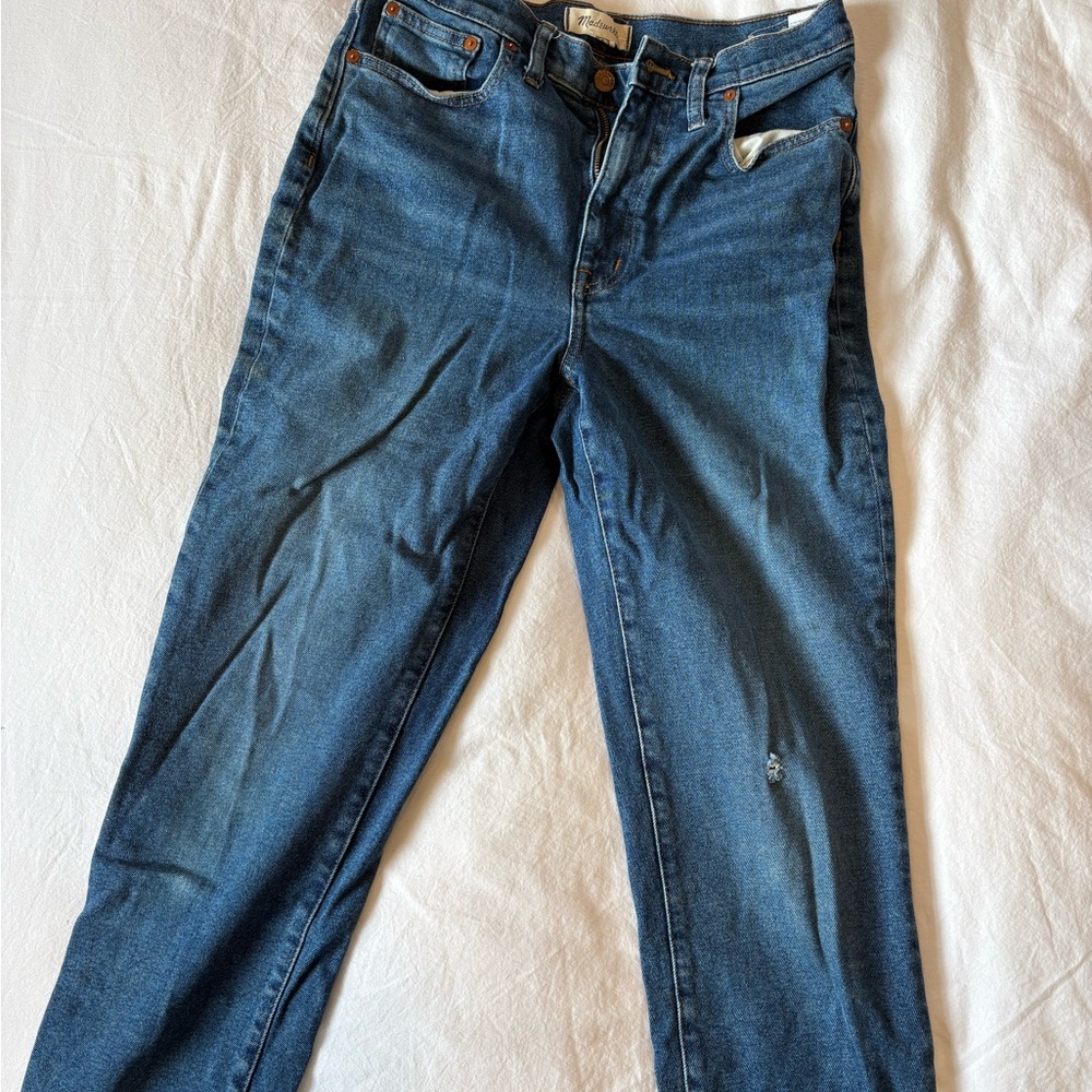 Madewell High-Rise Slim Boyjean